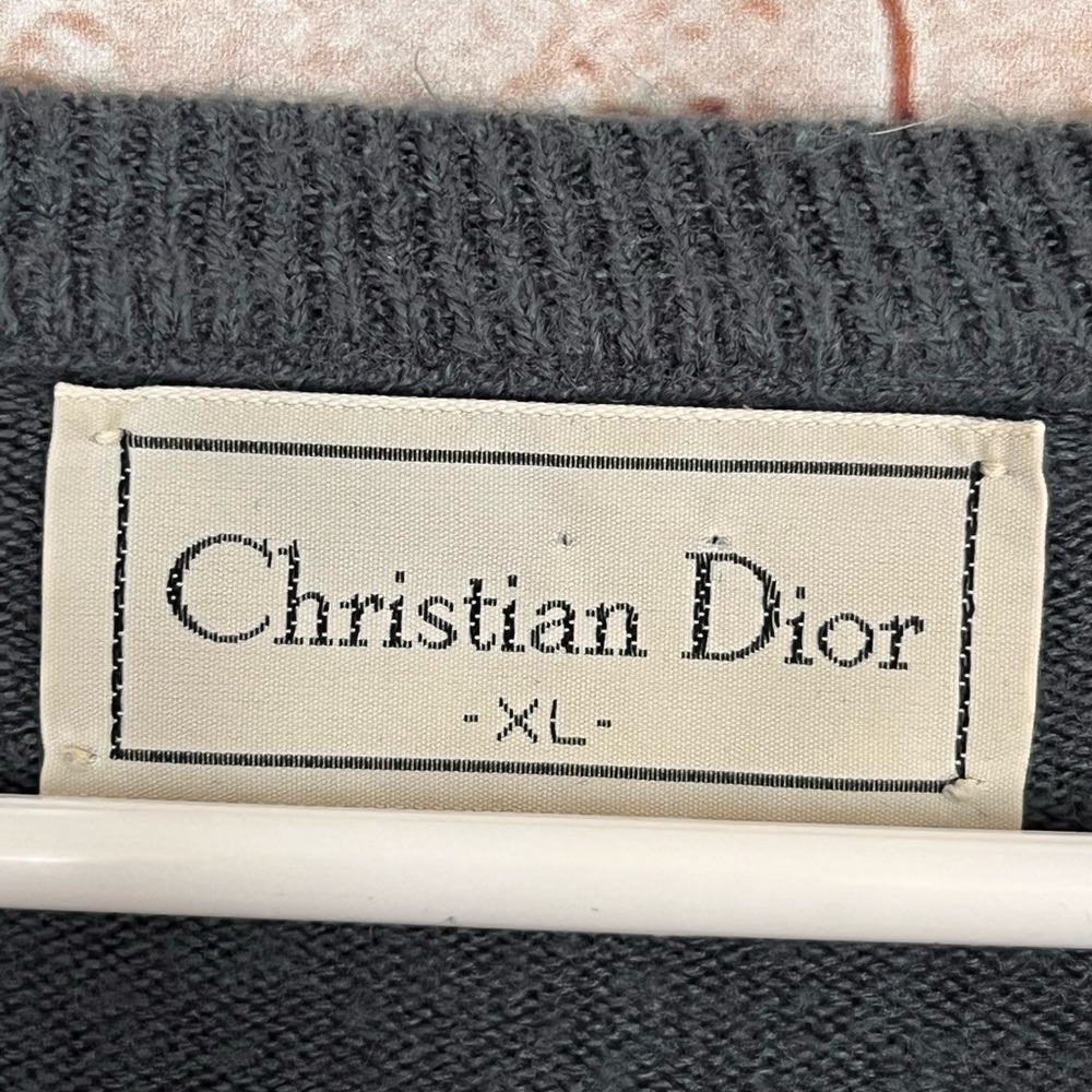 Christian Dior vintage sweaters Lot of two for one price XL - Picture 2 of 9
